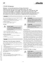 Preview for 7 page of steute 1277146 Mounting And Wiring Instructions