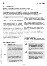 Preview for 12 page of steute 1277146 Mounting And Wiring Instructions