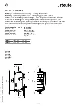 Preview for 14 page of steute 1277146 Mounting And Wiring Instructions