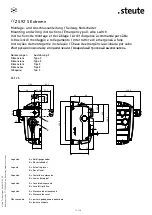 Preview for 19 page of steute 1277146 Mounting And Wiring Instructions