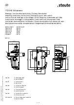 Preview for 20 page of steute 1277146 Mounting And Wiring Instructions