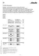 Preview for 21 page of steute 1277146 Mounting And Wiring Instructions