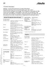 Preview for 22 page of steute 1277146 Mounting And Wiring Instructions