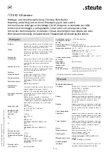 Preview for 25 page of steute 1277146 Mounting And Wiring Instructions