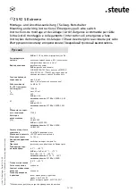 Preview for 26 page of steute 1277146 Mounting And Wiring Instructions