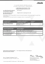 Preview for 27 page of steute 1277146 Mounting And Wiring Instructions