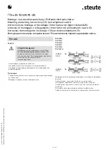 Preview for 15 page of steute 1306580 Mounting And Wiring Instructions