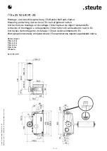 Preview for 16 page of steute 1306580 Mounting And Wiring Instructions