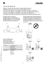 Preview for 18 page of steute 1306580 Mounting And Wiring Instructions