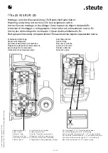 Preview for 22 page of steute 1306580 Mounting And Wiring Instructions