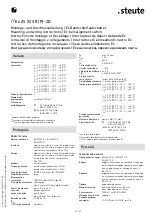 Preview for 26 page of steute 1306580 Mounting And Wiring Instructions