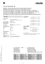 Preview for 27 page of steute 1306580 Mounting And Wiring Instructions