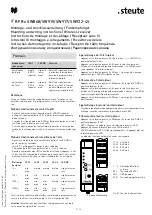 Предварительный просмотр 7 страницы steute 1340469 Mounting And Wiring Instructions