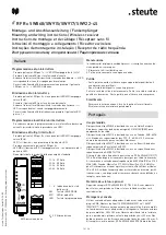 Предварительный просмотр 10 страницы steute 1340469 Mounting And Wiring Instructions