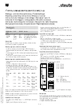 Предварительный просмотр 12 страницы steute 1340469 Mounting And Wiring Instructions