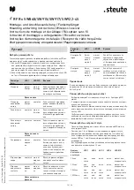 Предварительный просмотр 14 страницы steute 1340469 Mounting And Wiring Instructions