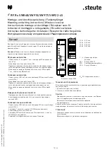 Предварительный просмотр 15 страницы steute 1340469 Mounting And Wiring Instructions