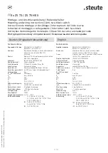 Preview for 11 page of steute 1401136 Mounting And Wiring Instructions