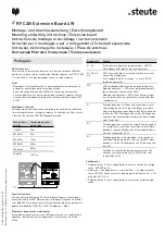 Предварительный просмотр 7 страницы steute 1412808 Mounting And Wiring Instructions