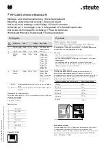 Предварительный просмотр 8 страницы steute 1412808 Mounting And Wiring Instructions