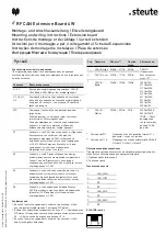 Предварительный просмотр 9 страницы steute 1412808 Mounting And Wiring Instructions