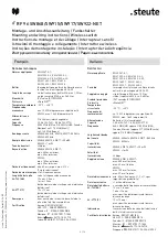 Preview for 9 page of steute 1445732 Mounting And Wiring Instructions