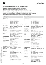 Preview for 10 page of steute 1445732 Mounting And Wiring Instructions