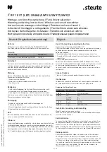 Предварительный просмотр 2 страницы steute 1488191 Mounting And Wiring Instructions