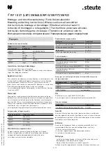 Предварительный просмотр 4 страницы steute 1488191 Mounting And Wiring Instructions