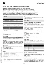 Предварительный просмотр 6 страницы steute 1488191 Mounting And Wiring Instructions