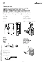 Предварительный просмотр 9 страницы steute BZ 16 Extreme Mounting And Wiring Instructions