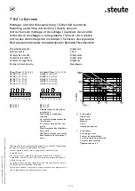 Предварительный просмотр 10 страницы steute BZ 16 Extreme Mounting And Wiring Instructions