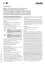 Preview for 2 page of steute EE RC Si 56 Series Mounting And Wiring Instructions