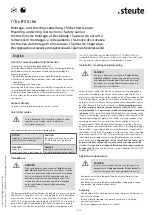 Preview for 3 page of steute EE RC Si 56 Series Mounting And Wiring Instructions