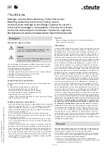 Preview for 10 page of steute EE RC Si 56 Series Mounting And Wiring Instructions
