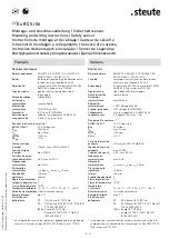 Preview for 16 page of steute EE RC Si 56 Series Mounting And Wiring Instructions