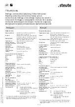 Preview for 17 page of steute EE RC Si 56 Series Mounting And Wiring Instructions