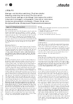 Preview for 1 page of steute EEx 95 Mounting And Wiring Instructions