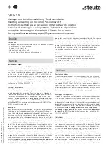 Preview for 2 page of steute EEx 95 Mounting And Wiring Instructions
