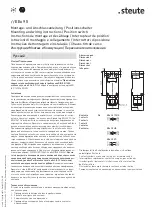 Preview for 4 page of steute EEx 95 Mounting And Wiring Instructions