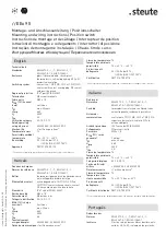 Preview for 6 page of steute EEx 95 Mounting And Wiring Instructions