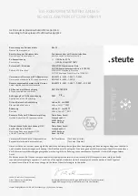 Preview for 8 page of steute EEx 95 Mounting And Wiring Instructions