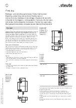 Предварительный просмотр 5 страницы steute EEx HS Si 4 Mounting And Wiring Instructions