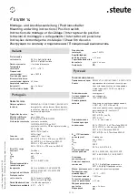 Preview for 9 page of steute EM 14 Mounting And Wiring Instructions