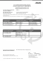 Preview for 10 page of steute EM 14 Mounting And Wiring Instructions