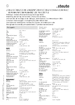 Preview for 12 page of steute EM 41 Z Mounting And Wiring Instructions