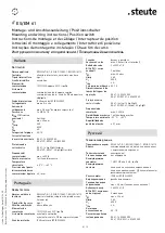 Preview for 8 page of steute EM 61 Mounting And Wiring Instructions