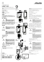 Предварительный просмотр 1 страницы steute EM 97 Instructions For Use