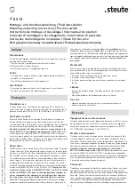 Preview for 3 page of steute ES 13 D Mounting And Wiring Instructions