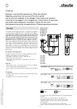 Preview for 4 page of steute ES 13 D Mounting And Wiring Instructions